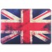 MacBook Air 11.6" (Model : A1370 / A1465) - 2 in 1 Clear Matte UK Flag Soft-Touch Plastic Hard Case Cover & Silicone Keyboard Cover